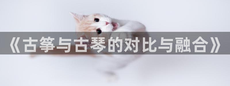 凯发k8是真是假:《古筝与古琴的对比与融合》